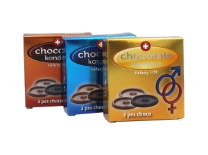 Czekoladowa prezerwatywa