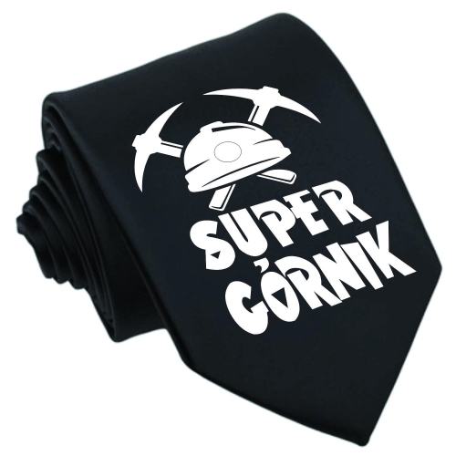 krawat super górnik