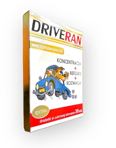 Driveran - tabletki szalonego kierowcy