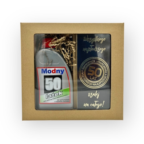 Zestaw prezentowy dla 50 latka