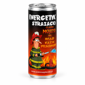 Energetyk Strażacki - Bezalkoholowy drink Moijto