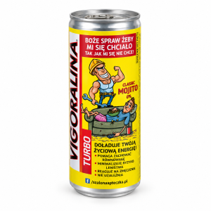 VIGORALINA TURBO -  Bezalkoholowy drink Mojito