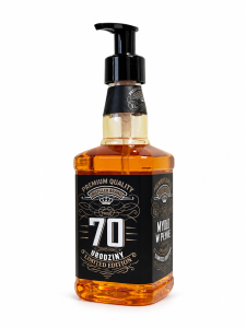 Mydło  Whiskey  dla 70 latka