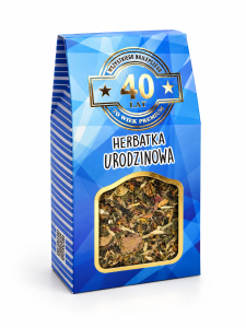 Herbata na 40 urodziny - męska