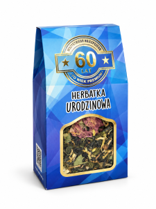Herbata na 60 urodziny - męska