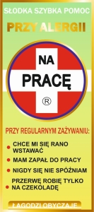 Czekolada Antyalergiczna - Przy Alergii na Pracę
