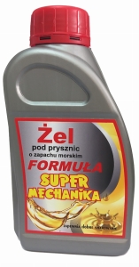 Żel pod prysznic dla mechanika  - Super Mechanik Formuła 400ml.