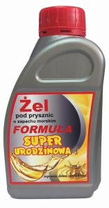 Żel pod prysznic na urodziny  - Formuła Urodzinowa 400ml.