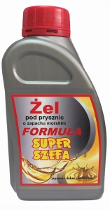 Żel pod prysznic dla szefa  - Super Szef Formuła 400ml.