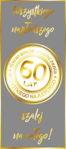 Czekolada 60 Urodziny