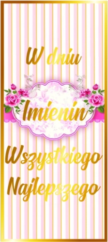 Czekolada z okazji imienin