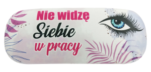 Etui na okulary NIE WIDZĘ SIEBIE W PRACY