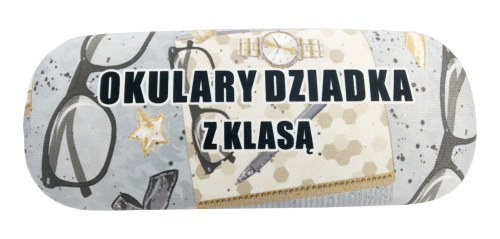 Etui na okulary -Dziadka z klasą