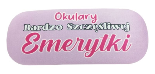 Etui na okulary Szczęśliwej Emerytki