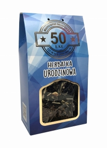 Herbata na 50 urodziny - męska