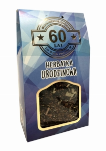 Herbata na 60 urodziny - męska